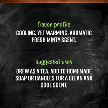 Frontier Co-op Peppermint Leaf, Cut and Sifted Leaves, Kosher | 16 Ounce (Pack of 1)