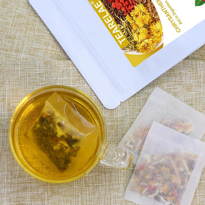 TEARELAE Lemon Balm Tea Bag, 1.5g X 50 Count | Premium Natural Lemon Balm Leaf, Caffeine-free, Non-GMO, Soothing & Mellow, Healthy Tea During Leisure Time & For Relaxation