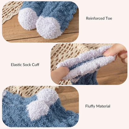 Premillow Womens Fuzzy Socks Fluffy Socks Women Winter Cozy Sock Warm Slipper Home Sleeping Sock for Women