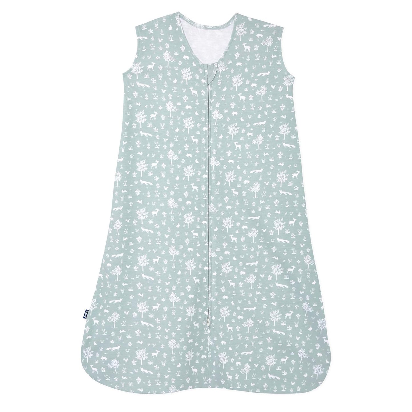 HALO SleepSack, 100% Cotton Wearable Blanket, Swaddle Transition Sleeping Bag, TOG 0.5, Ocean Life, Medium, 6-12 Months