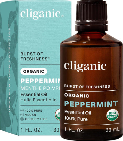 Cliganic Organic Lavender Essential Oil - 100% Pure Natural Undiluted, for Aromatherapy Diffuser | Non-GMO Verified - Colors A