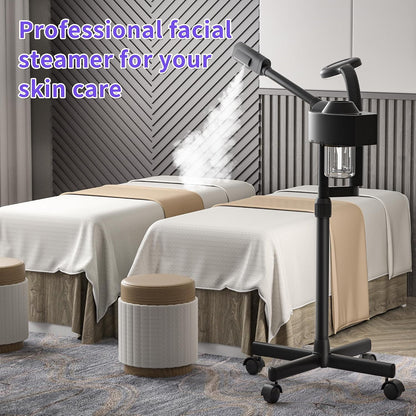 Professional Facial Steamer with Ozone & Magnifying Lamp