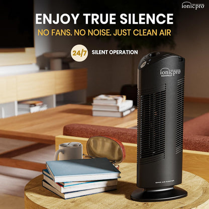Ionic Pro Compact Filterless Air Purifier for Home, Cleans Up to 300 sq.ft