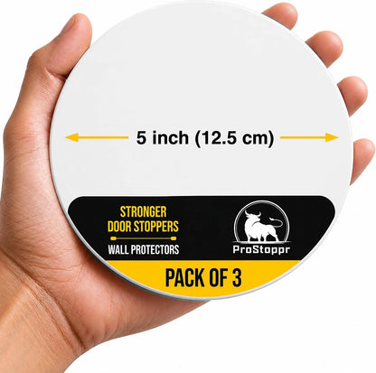 ProStoppr® Door Stoppers - Large 3.15" - Strong Adhesive Backing