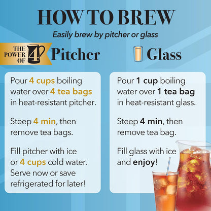 Twinings Strawberry & Raspberry Herbal Iced Tea, 72 Oversized Tea Bags, Makes 18 Pitchers or 144 Servings, Unsweetened, Naturally Caffeine-Free, 72 Count (Pack of 1)