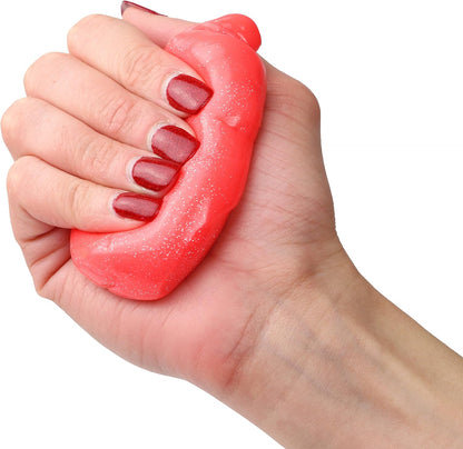 CanDo Sparkle Theraputty - 1 lb - Red - Soft