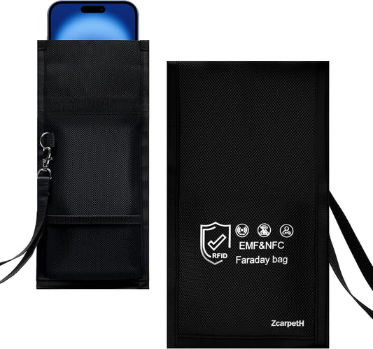 Faraday Bags for phones pouch for key fob box rfid blocking sleeves EMP