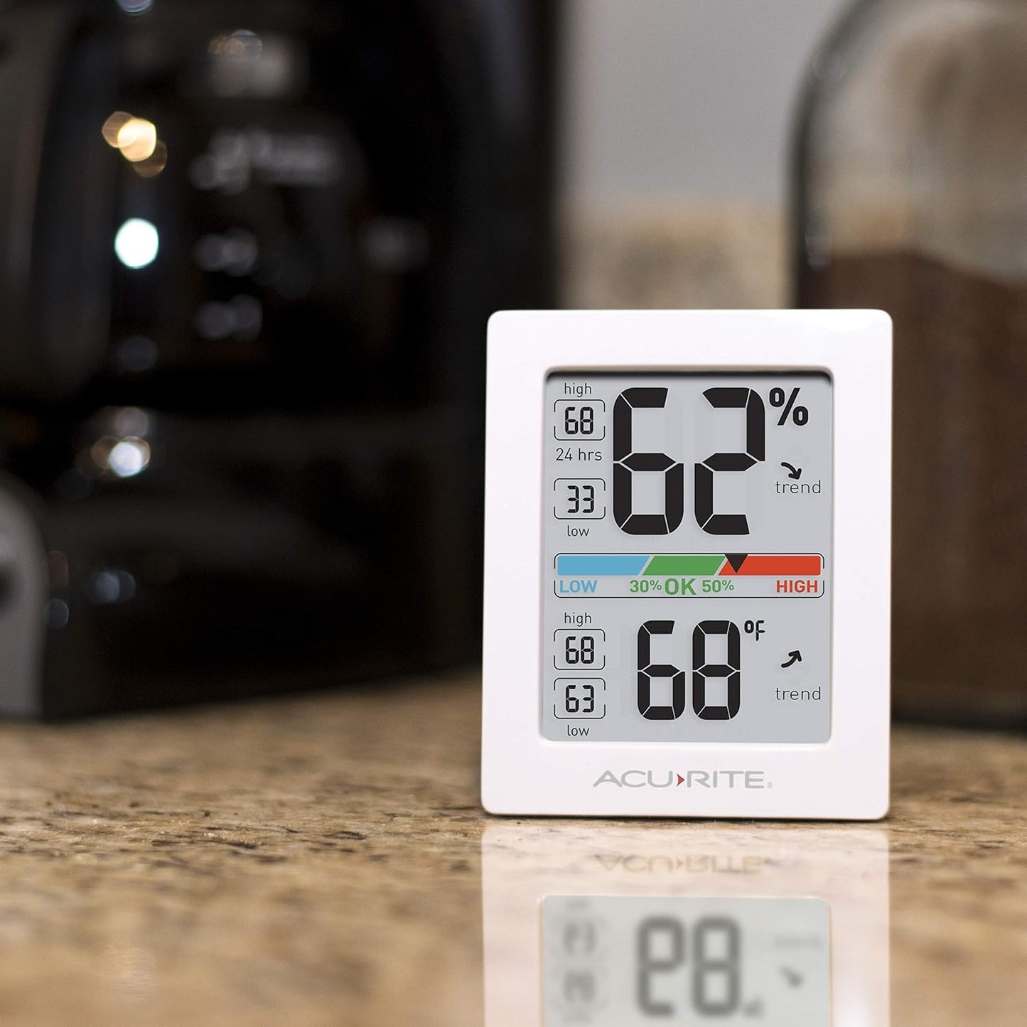 AcuRite Humidity Meter Hygrometer and Indoor Thermometer, Hygrometer