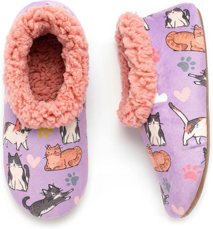 Cozylook Fuzzy Slippers for Women Indoor Soft Sole Slipper Socks