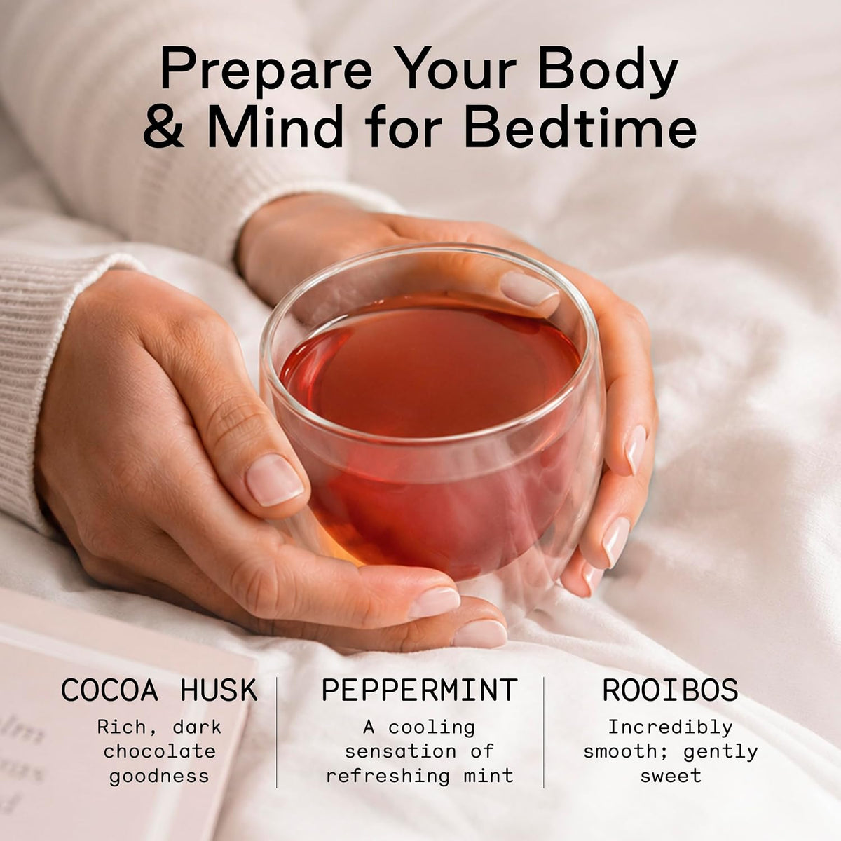 Firebelly Tea After Dinner Mint, Organic Chocolate & Mint Tea with Valerian Root, Loose Leaf Herbal Tea, Caffeine-Free, Chocolate Mint Tea for Your Evening Routine, 3.5 oz, Pack of 1