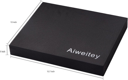 Stability Trainer Pad - Foam Balance Exercise Pad Cushion for Therapy, Yoga, Dancing Balance Training, Pilates,and Fitness