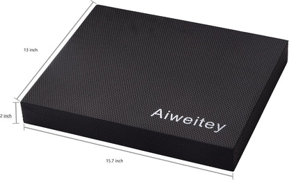 Stability Trainer Pad - Foam Balance Exercise Pad Cushion for Therapy, Yoga, Dancing Balance Training, Pilates,and Fitness