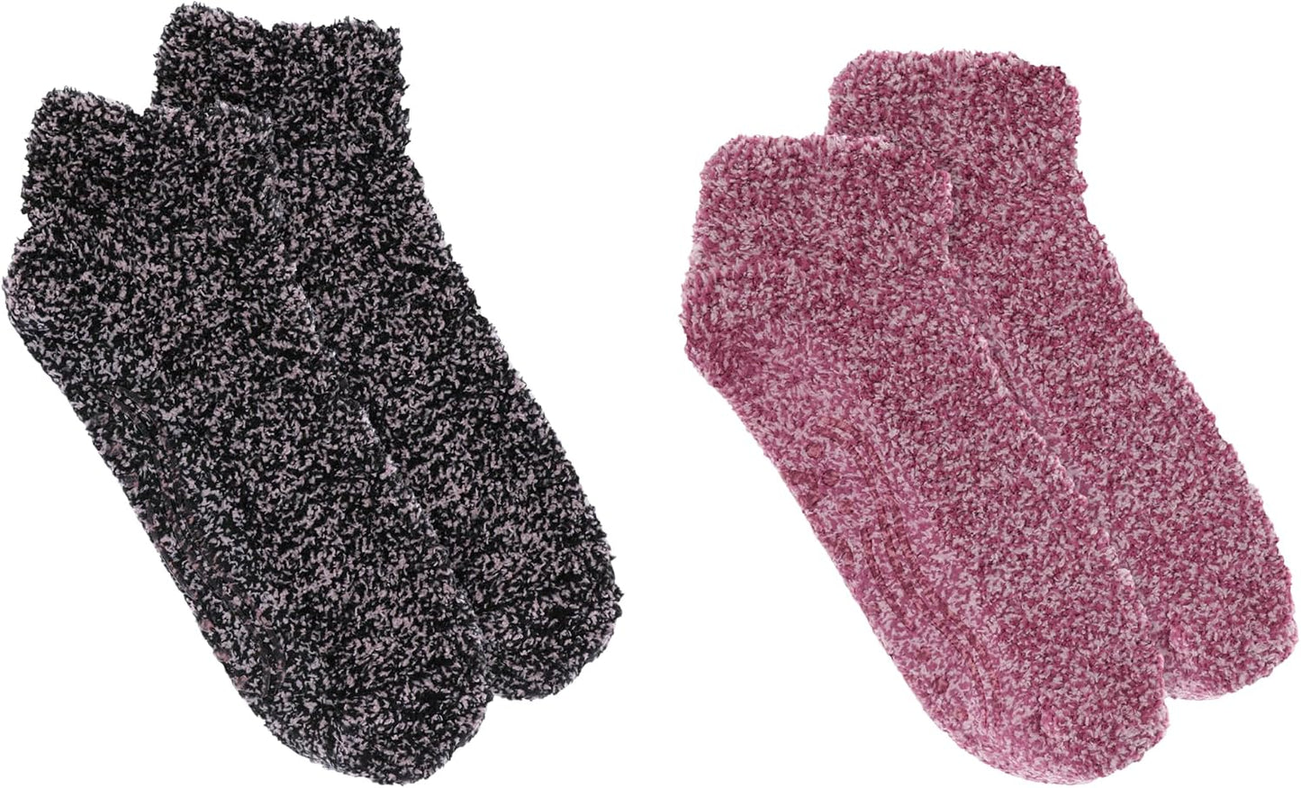 Dr. Scholl's Womens Low Cut Soothing Spa - Lavender & Vitamin E Infused 2 3 Pair Packs Bottom Grippers Sock, Blue, Pink/Blue, 4-10 US