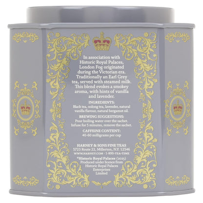 Harney & Sons Victorian London Fog Tea, 30 Sachets in Tin