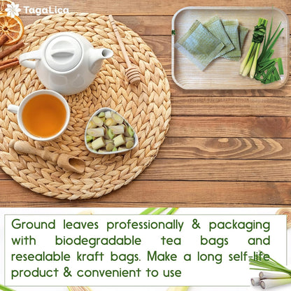 Tagalica, Premium 135 Dandelion Root Tea Bags, 100% Natural & Pure from Dandelion Root, Eco-Conscious Tea Bags, Herbal Tea. No Sugar, No Caffeine, No Gluten, Vegan