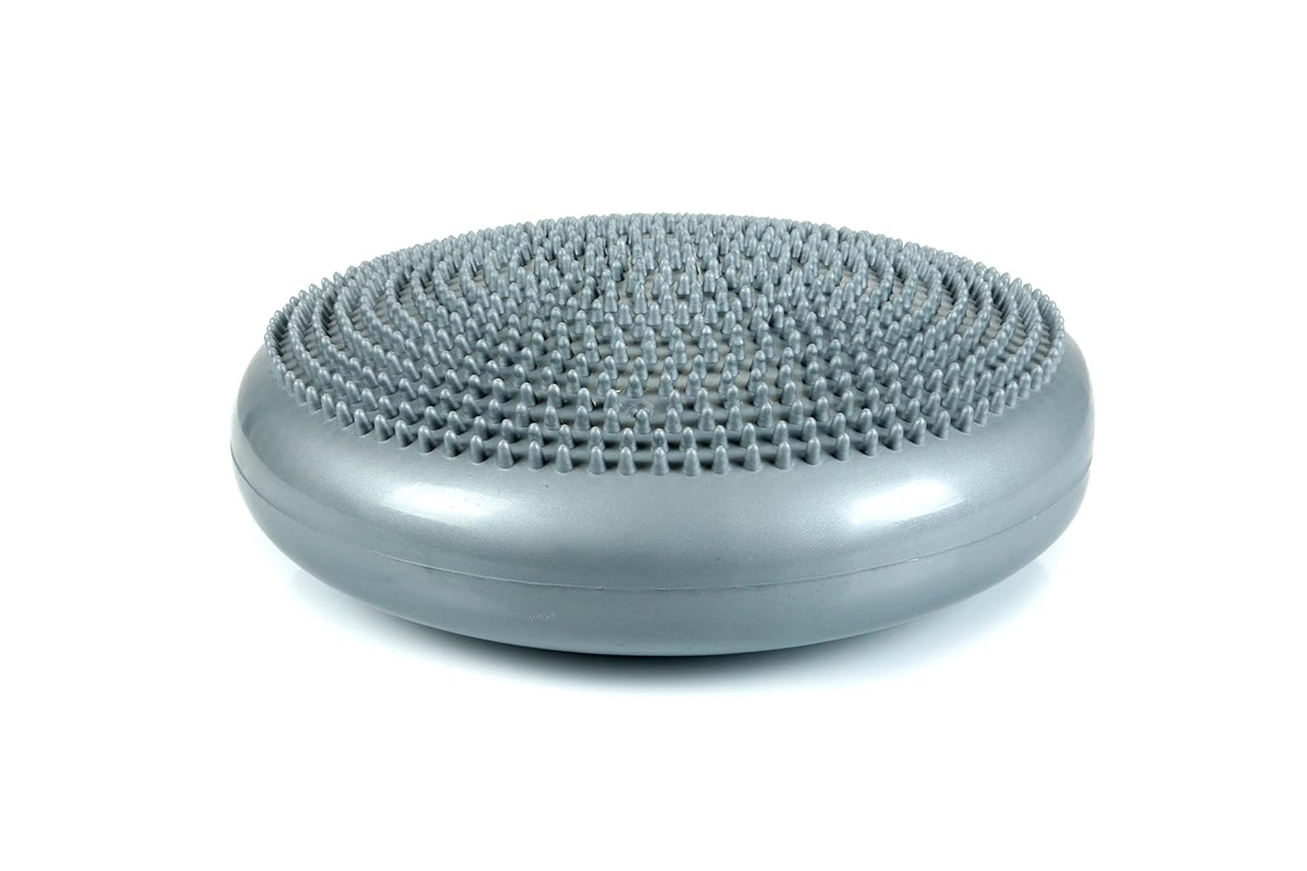 Cando-30-1870 CanDo Inflatable Balance Disc for Balance Training, Proprioception, Strengthening Lower Extremities, Posture, Back Pain, Stress Relief, Restlessness and Anxiety. Black, 14” Diameter