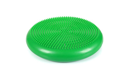 Cando-30-1870 CanDo Inflatable Balance Disc for Balance Training, Proprioception, Strengthening Lower Extremities, Posture, Back Pain, Stress Relief, Restlessness and Anxiety. Black, 14” Diameter