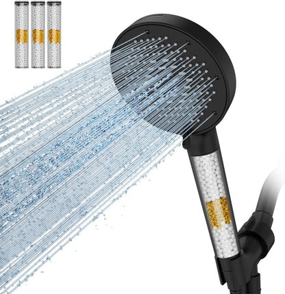 SR SUN RISE High Pressure Filtered Handheld Shower Head 9 Spray（1 filter）