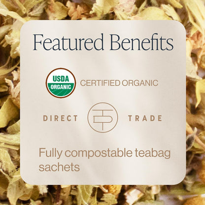 Rishi Tea Greek Mountain Organic Herbal Tea Bags, Caffeine Free, 15ct