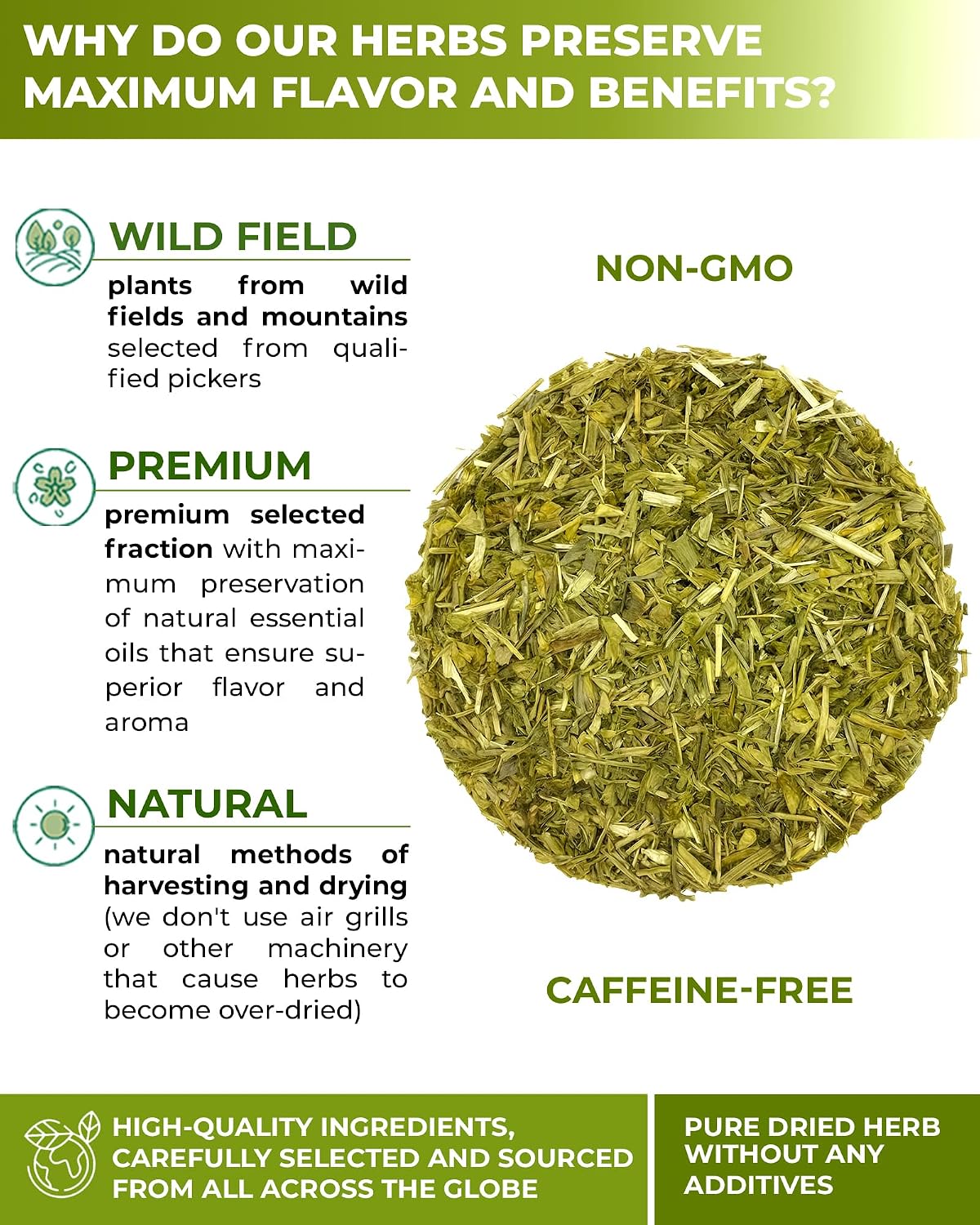 30 Bags Shepherd’s Purse Herb Tea (Capsella Bursa-Pastoris) - 30 Count 1.5g Bags Dried Shepherds Purse Herbal Tea