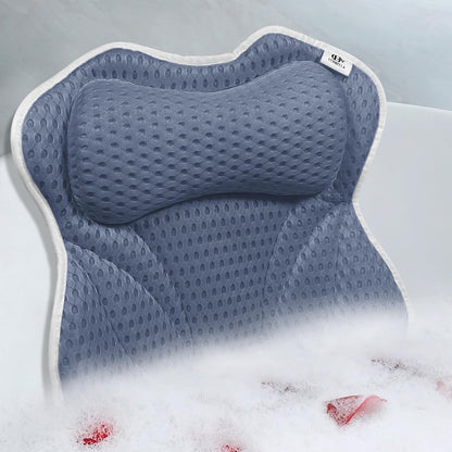 Bath Pillow, Bath Pillows for Tub Neck and Back Support