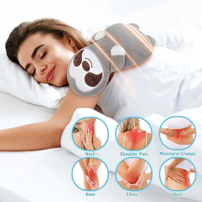 Microwave Heating Pad for Period Cramps,Otter Microwavable Heating Pad for Shoulder Neck Back Knee Pain Relief with Lavender Scented,Cute Otter Plush Toys Heat Pack for Women Kids Birthday