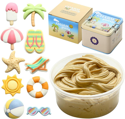 Special Supplies Sensory Therapy Putty for Kids and Adults with Cute Charms, Resistive Hand Exercise Stress Relief Therapy Putty (Farm)