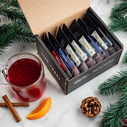 Tiesta Tea - Holiday Tea Sampler Dry Flight Set, Loose Leaf
