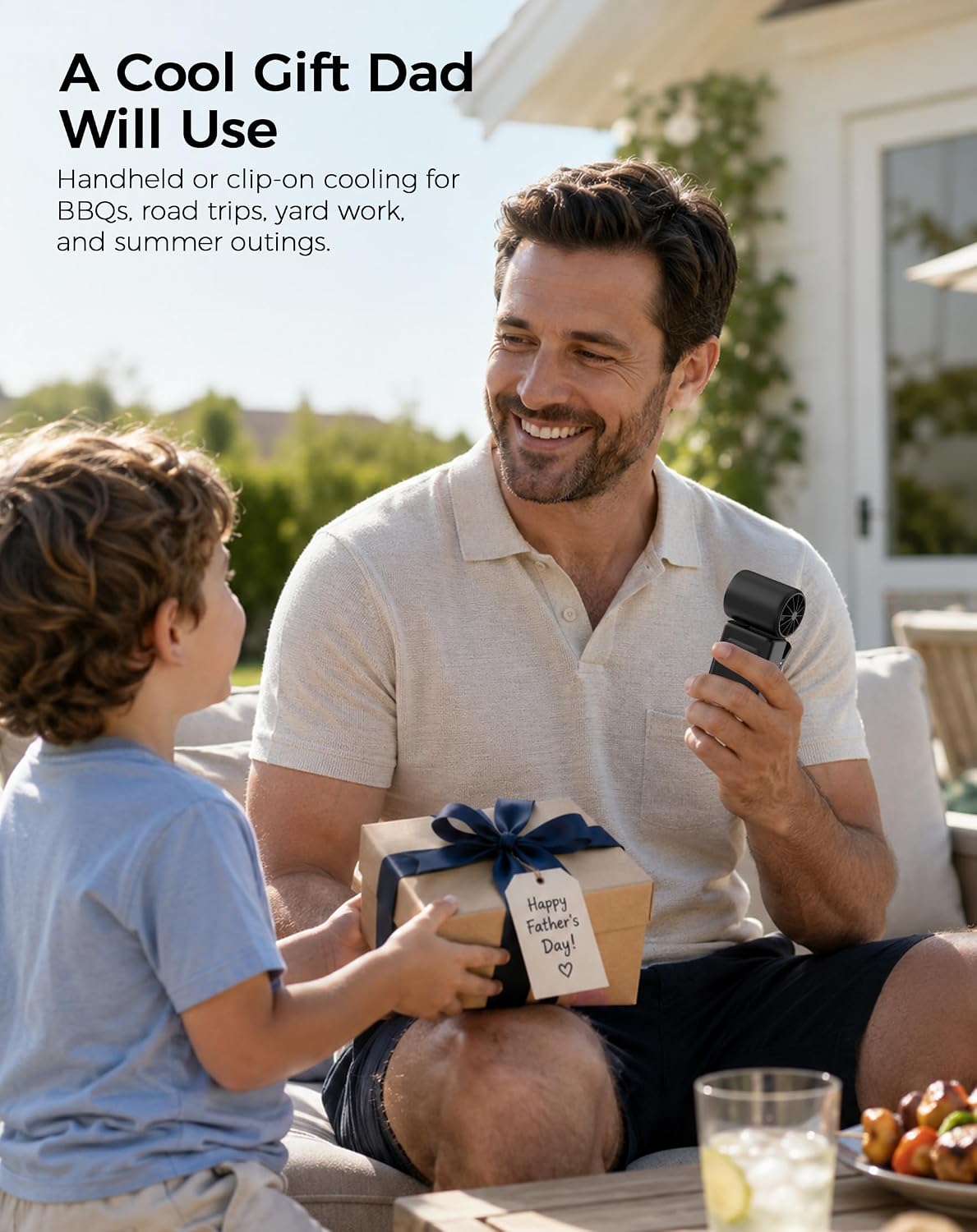 Hotsales Clip-On Portable Fan for Strollers, Handheld Turbo Fan for Travel