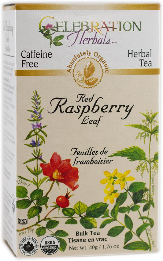 CELEBRATION HERBALS Red Raspberry Leaf Organic 40 gm, 0.02 Pound