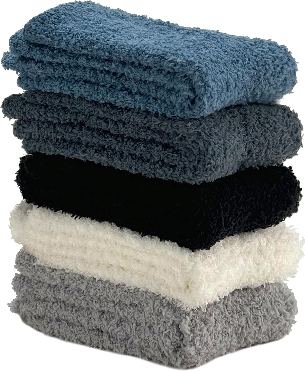 TEHOOK Warm & Cozy Gifts for Women, Fluffy Fuzzy Plush Sleeping Slipper Socks - Soft Warm Fabric