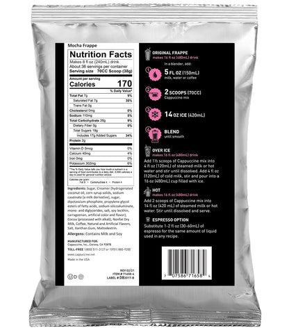 Cappuccine Sweetened Matcha Green Tea, 3 Pounds
