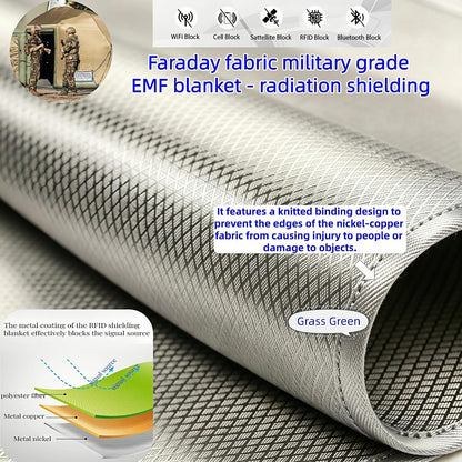 Faraday Shielding Blanket/Cover 43" × 39"