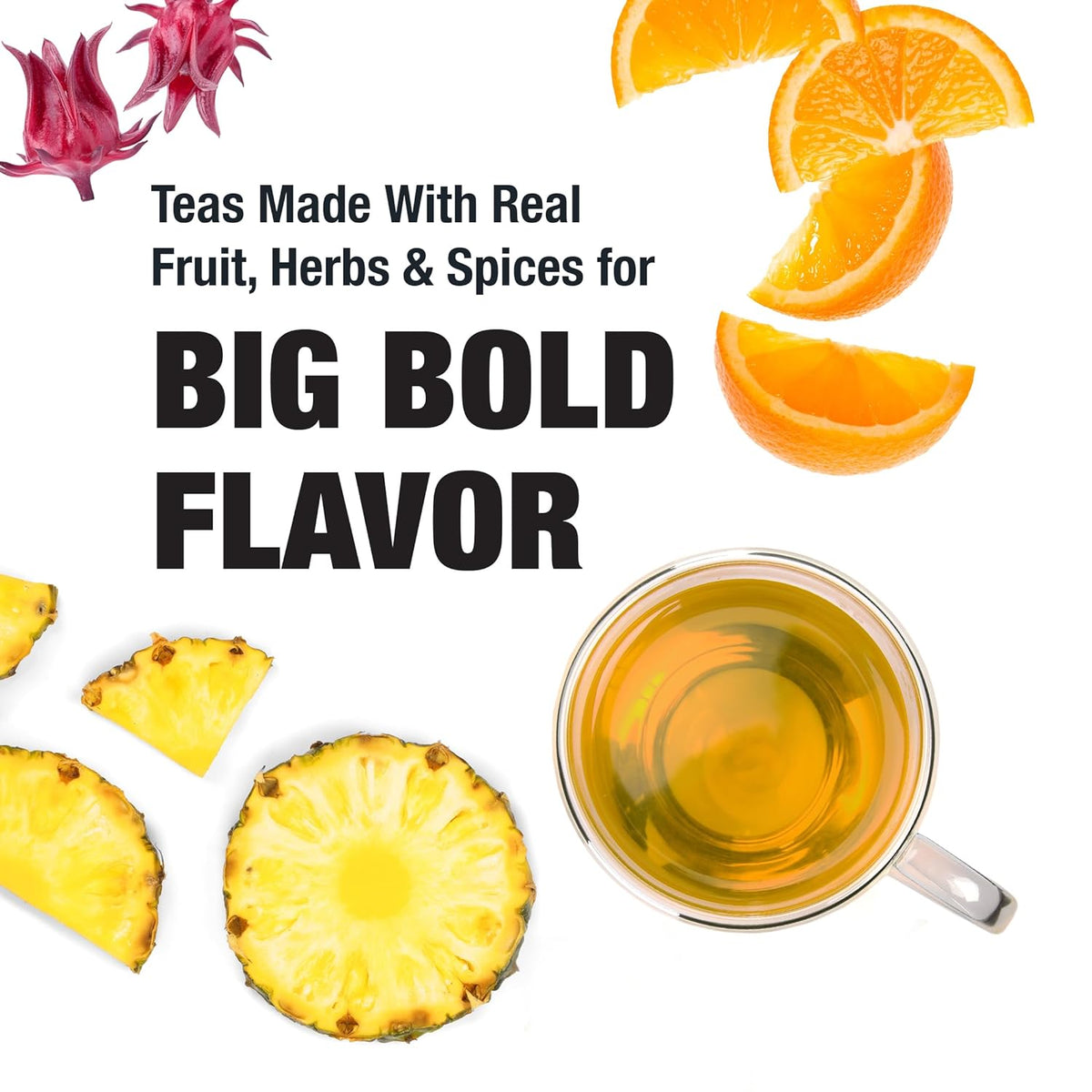Tiesta Tea Maui Mango, Loose Leaf, Mango Pineapple Herbal Tea, 5.5oz