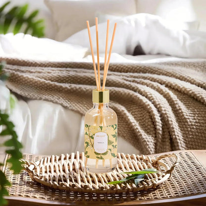 Airkeep Reed Diffuser Oil Set with Reed Sticks,Citrus Aromatherapy Oil Scent Diffuser for Home Office Bathroom Decoration Perfume and Gifts 3.38oz/100ml