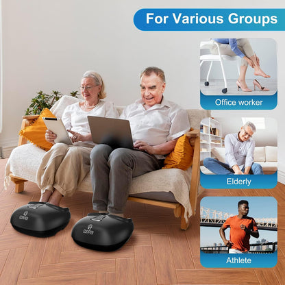 COMFIER [2026 Gift for Men,Women,Shiatsu Foot Massager with Fast Heat,Kneading Rolling Compression,Extra Vibration, FSA Eligible HSA Store, Plantar Fasciitis,Neuropathy Pain, Bigger Size 13IN