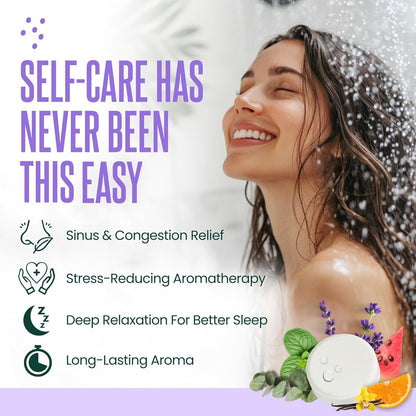 Cleverfy Eucalyptus Shower Steamers Aromatherapy - Birthday Gifts for Women, Mom, Wife, Grandma, Her, Best Friend, Daughter, Sister, Teens & Girlfriend - 18 Tablets