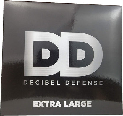 DECIBEL DEFENSE Professional Safety Ear Muffs 37dB NRR - The HIGHEST Rated & MOST COMFORTABLE Ear Protection for Shooting & Industrial Use - THE BEST HEARING PROTECTION...GUARANTEED (BLACK)