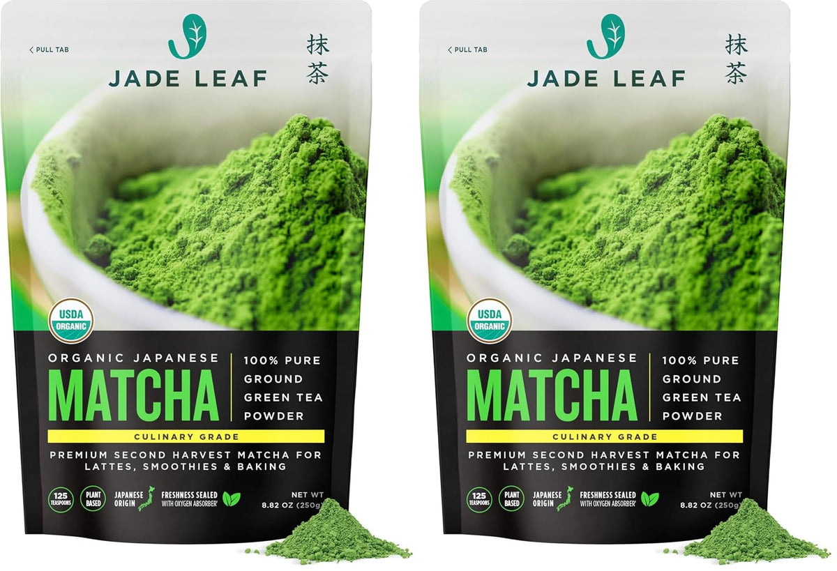 Jade Leaf Matcha Powder, Organic Culinary Grade, 30g / 1.06oz