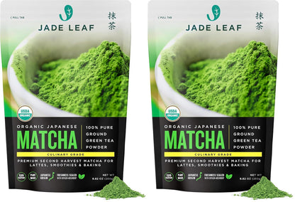 Jade Leaf Matcha Powder, Organic Culinary Grade, 30g / 1.06oz