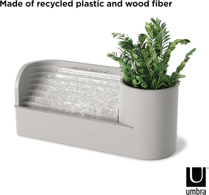 Umbra Stream Water Fountain, Indoor Tabletop Zen Desktop, Sand