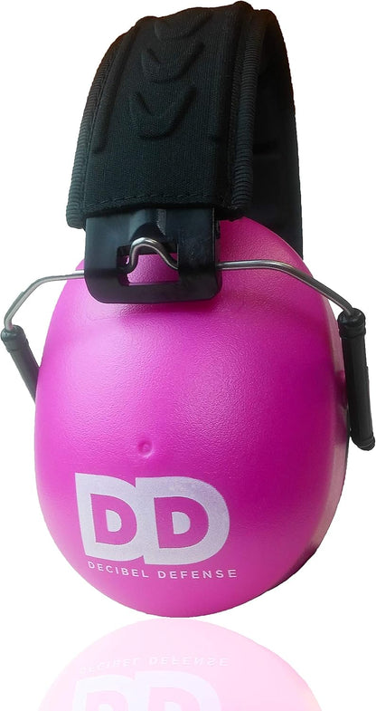 DECIBEL DEFENSE Professional Safety Ear Muffs 37dB NRR - The HIGHEST Rated & MOST COMFORTABLE Ear Protection for Shooting & Industrial Use - THE BEST HEARING PROTECTION...GUARANTEED (BLACK)