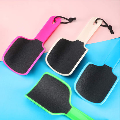 4 Pcs U Shaped Curved Foot File, Double Sided Callus Remover for Dead Skin