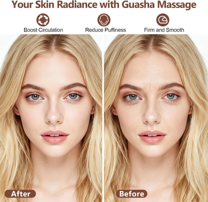 304 Stainless Steel Gua Sha Tool Facial Lift Jawline Gift for her