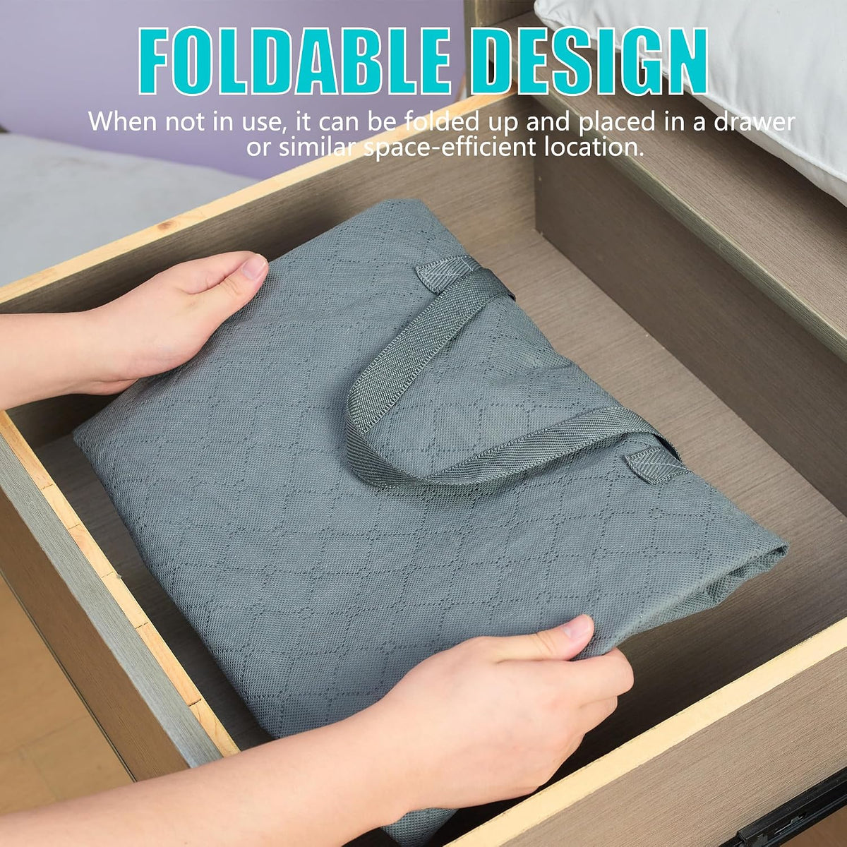 105L Extra Large Storage Bag for Blankets Comforters Bedding Clothes Pillow