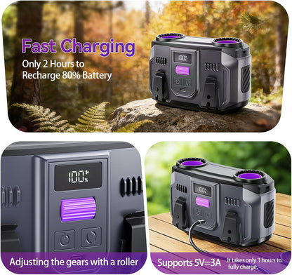 24000mAh Personal Waist Fan