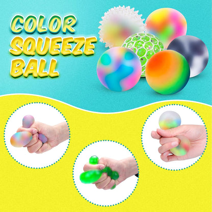 36 Pack Stress Balls, Squishy Balls, Squishy Fidget Stress Relief