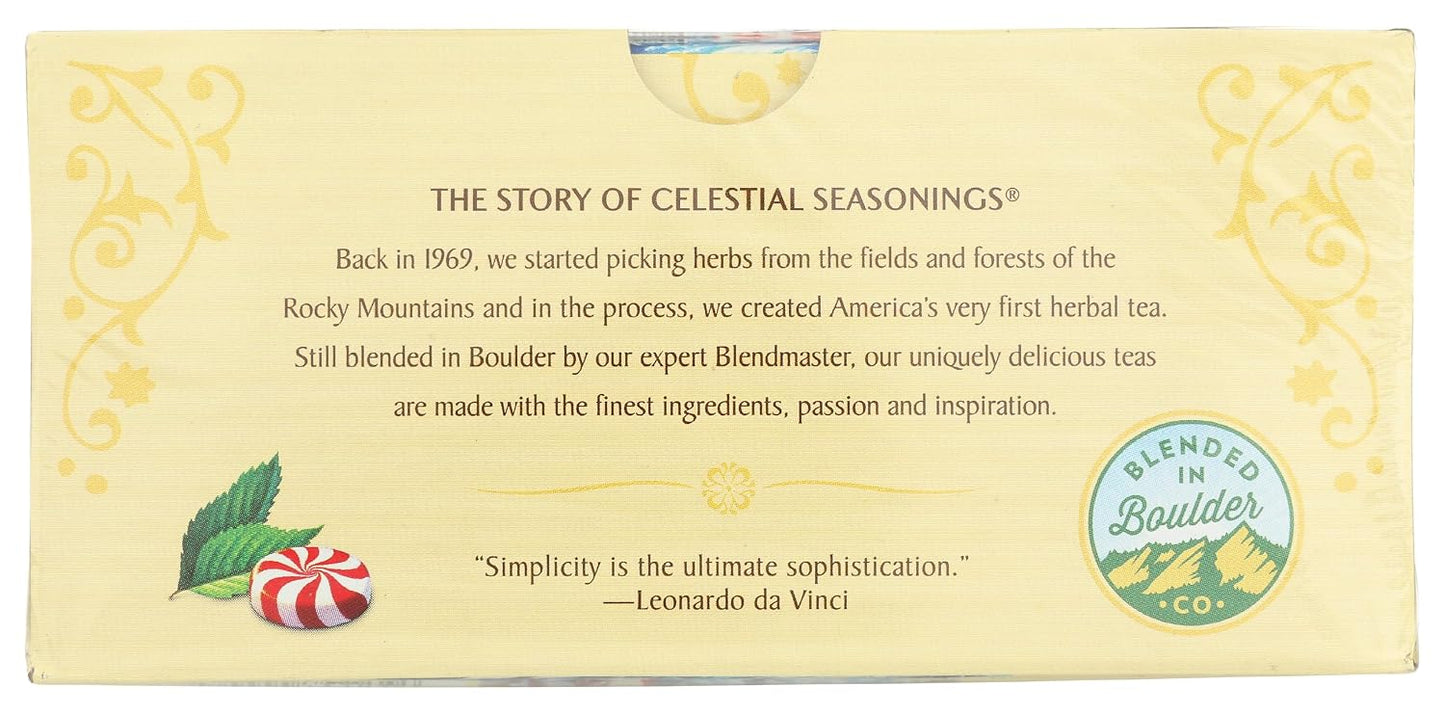 Celestial Seasonings Peppermint Herbal Tea, 20 ct