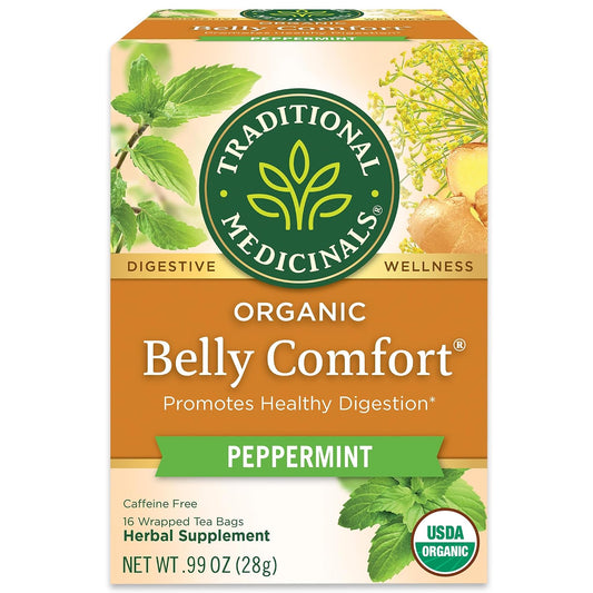 Traditional Medicinals Organic Lemon Ginger Tea, 1.13 Oz, 16 Count