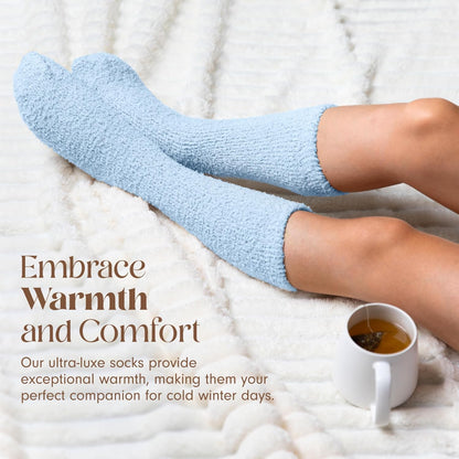 Unboxme Gifts Warm & Cozy Ultra-Luxe Cloud Sock, Gift for Women & Men